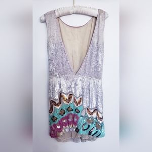 Vintage OLMAR AND MIRTA Sequence Dress Size. 8